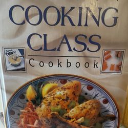 Cooking Class Cook Book Hard Cover