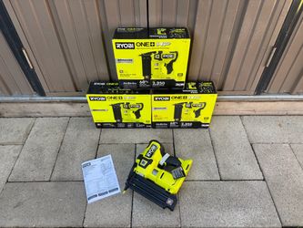 Ryobi 18v Brad Nailer 18ga Brushless One+hp Model P322 (Tool Only)