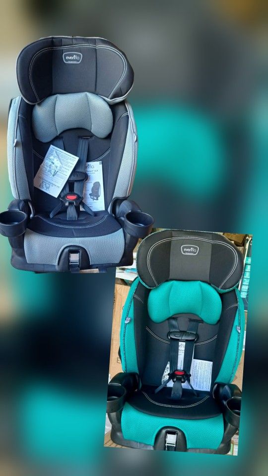 50$ each ..brand new Evenflo Chase Harnessed Booster Car Seat(22-110lbs)
