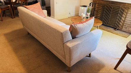 West Elm Oliver 72" Sofa — Twill, Dove