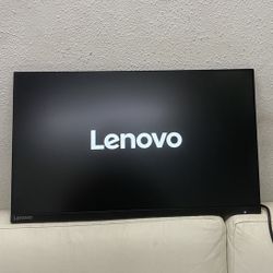 Lenovo Monitor 27 Inches With HDMI Port And Display Port / No Stand