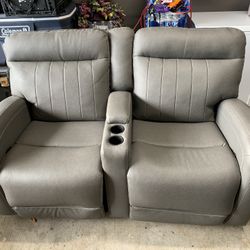 Rv Entertainment Recliner Love Seat 
