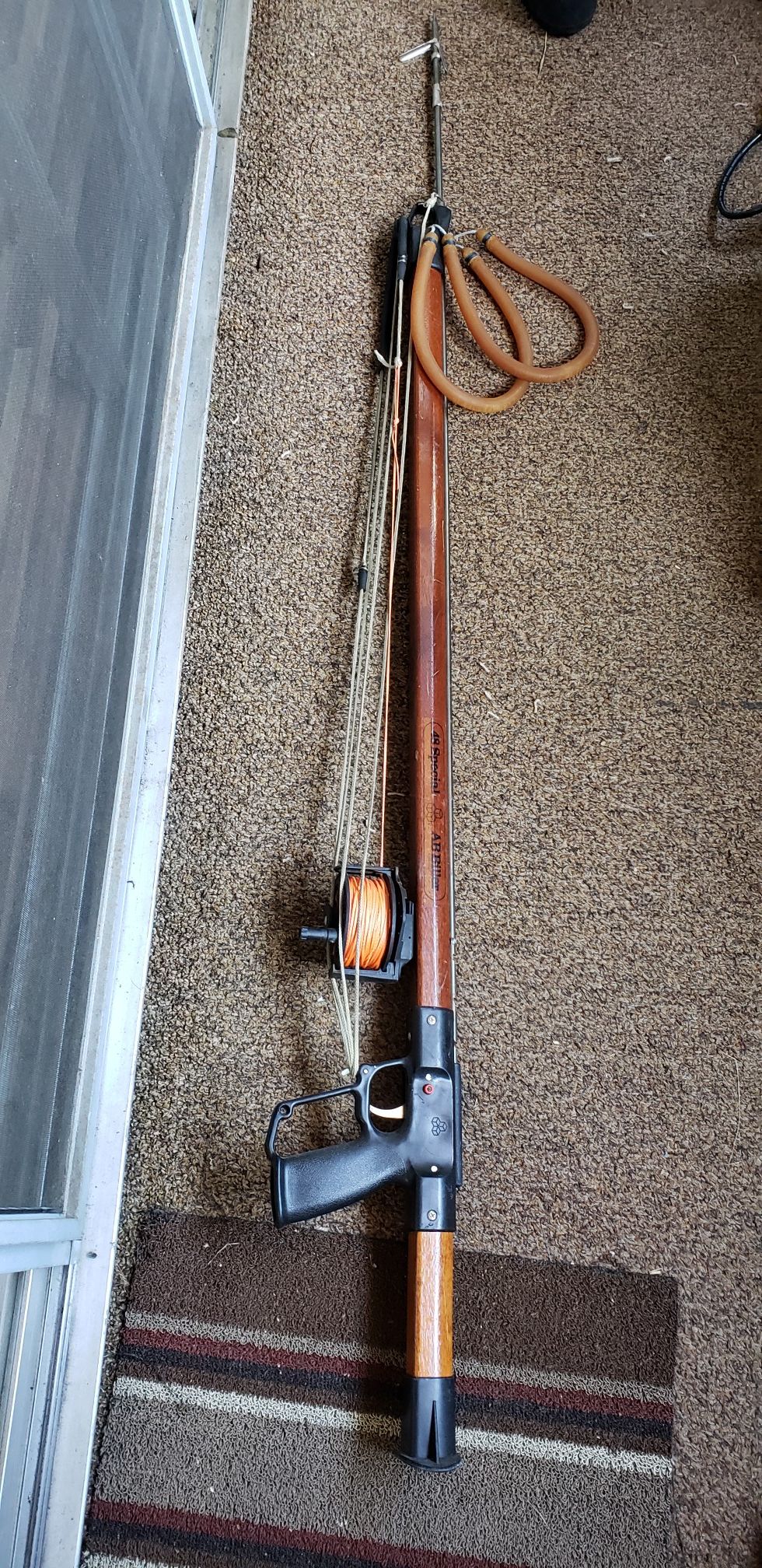 AB Biller 48 special speargun need band replacement