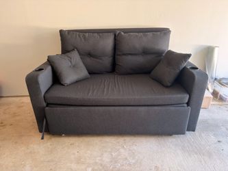 3 in 1 Sofa Bed, 56“ convertible pull out couch