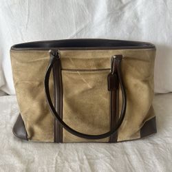 Coach Suede Bag