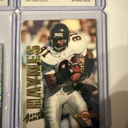 93 Michael Haynes Action Pack….Mark Andrew Mini Card Refracture