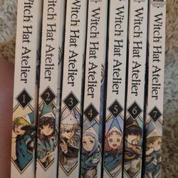 Witch Hat Atelier Manga Vol 1-7