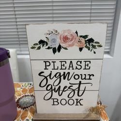 Wedding Sign