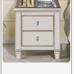 Mirrored Nightstands 