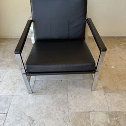 Large Black Chair