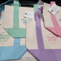 Trader joes mini pastel bags.