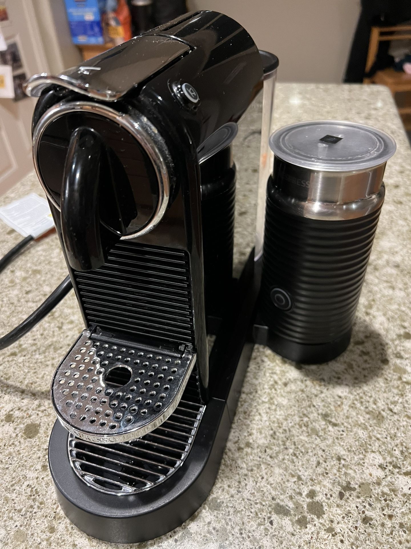 Nespresso CitiZ&Milk Platinum Stainless Steel Espresso Machine
