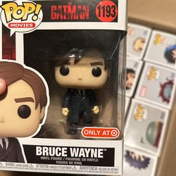 Bruce Wayne The Batman Funko Pop Target Exclusive