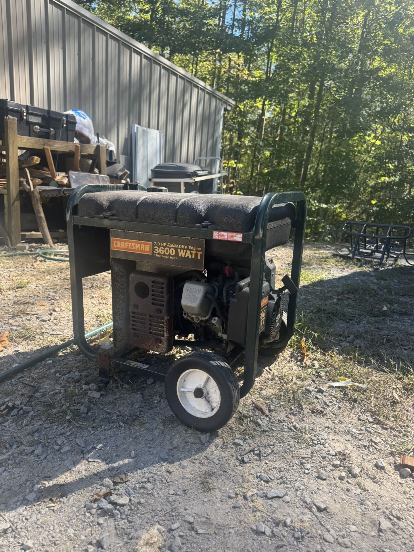 Craftsman 3600 Watt generator