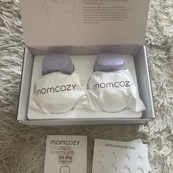 Momcozy Double Wearable Breast Pump S9 Pro, Hands Free Breast Pump Electric 24mm Gray