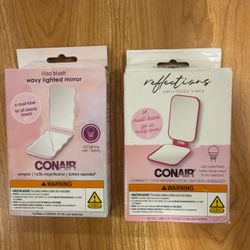 Conair LED Compact Mirrors – Set of 2