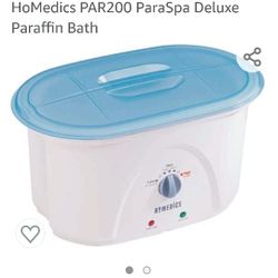 Homedics Par200 Paraspa Deluxe Paraffin Bath BRAND NEW IN BOX