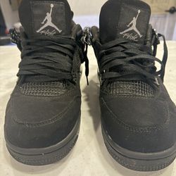 Air Jordan 4 Retro “Black Cat” Men Size 9.5