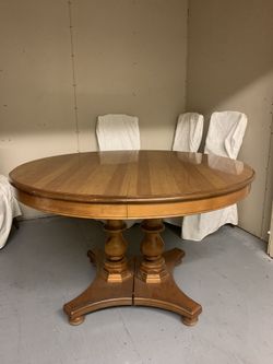 1960’s Solid Maple Extendable Table
