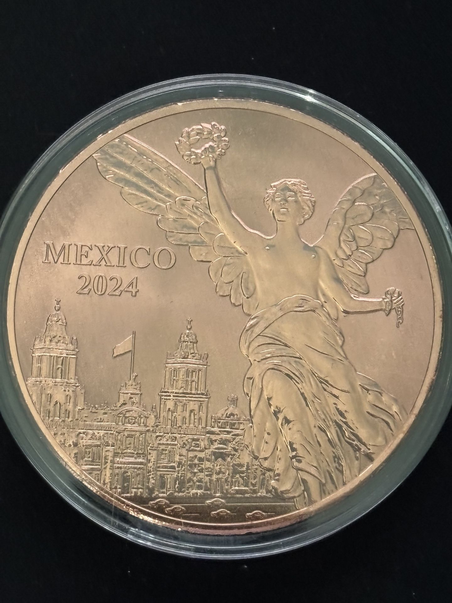 5oz Reverse Proof Libertad Copper Round