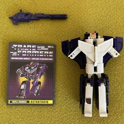 Hasbro Transformers G1 Astrotrain Action Figure Walmart 2019 Reissue Release