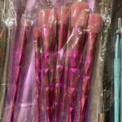 MAKEUP BRUSHES WITH MAKEUP BAG