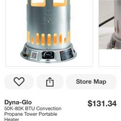   PORTABLE PROPANE HEATER NEW 