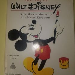 Vintage First Edition  Disney From Micky Mouse To The Magic Kingdom 