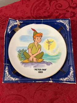 Disney Peter Pan 1953 Collector Plate