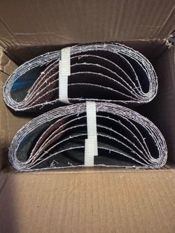 12 packs grit cloth floor sanding belts