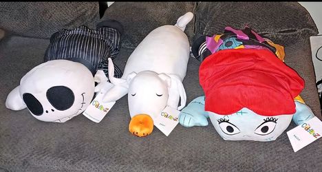 Disney a nightmare before Christmas 🎄 25" cuddleez pillows new