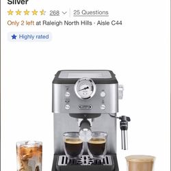 Delonghi espresso machine