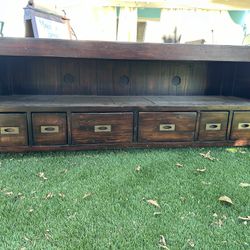 Rustic Wooden Consol Table