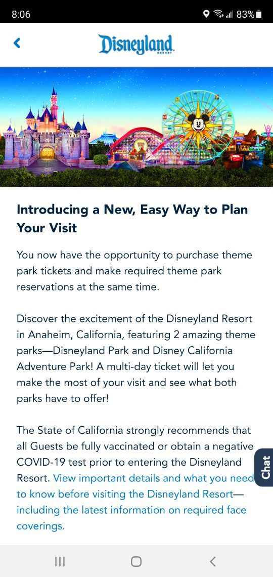 I Need Disneyland Tickets For October 20th 