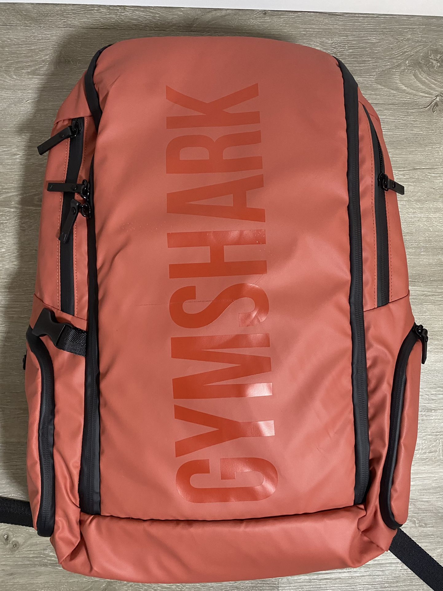 GYMSHARK X-Series 0.3 Backpack Persimmon Red Excellent Condition Large Good Used