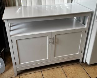 White Cabinet/Table Top