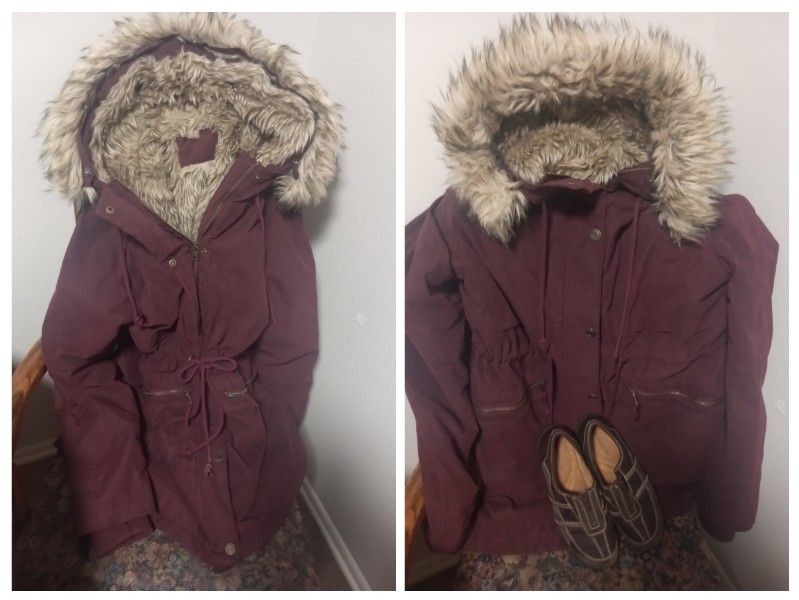 Winter Coat And Shoes