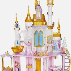 Disney Princess Ultimate Celebration Castle, 4 Feet Tall Doll House