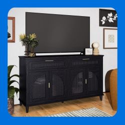 MEDIA TV STAND HOLDS UP TO 70IN 34IN HIGH NEW