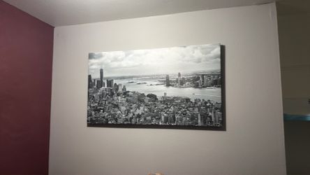 Real canvas of New York City