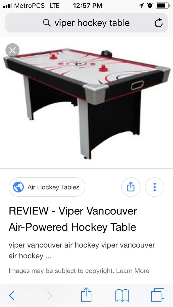 Viper Air Hockey Table For Sale In Fort Worth Tx Offerup