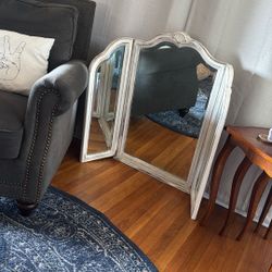 Beautiful Heavy Antique Mirror 