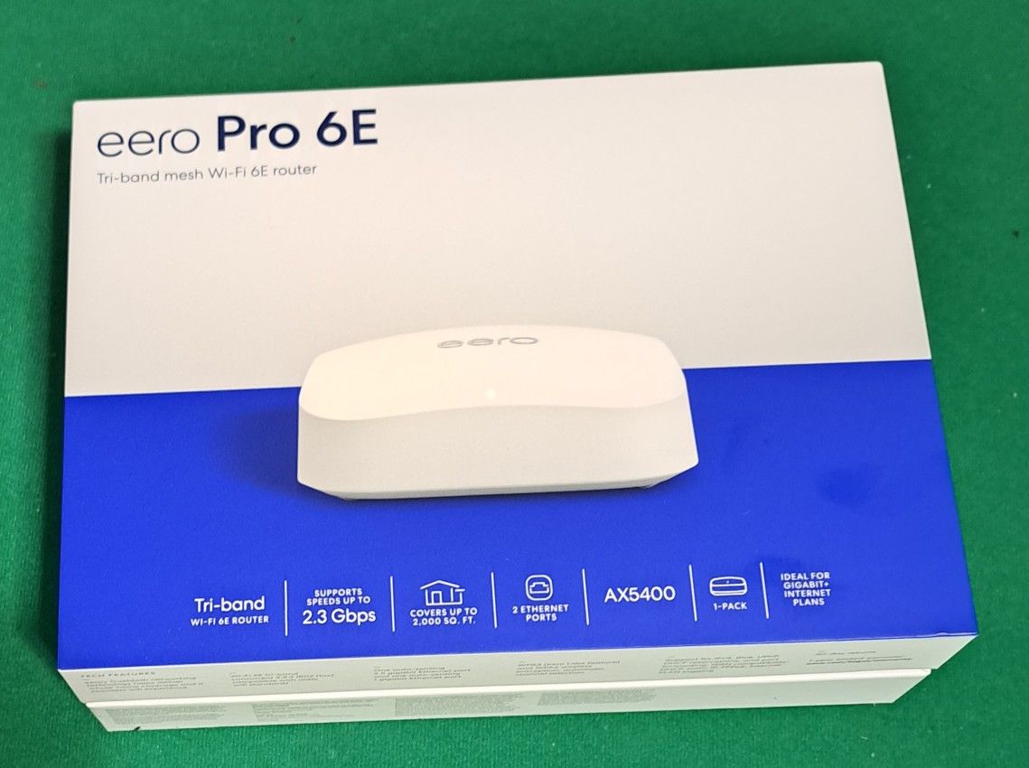 Amazon Eero Pro 6E Mesh Wifi Router Brand New