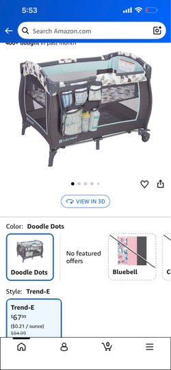 BabyTrend crib