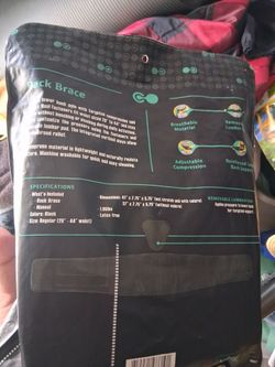 Back support brace