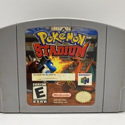 Pokemon Stadium (Nintendo 64, N64) Authentic, Cartridge Only Loose