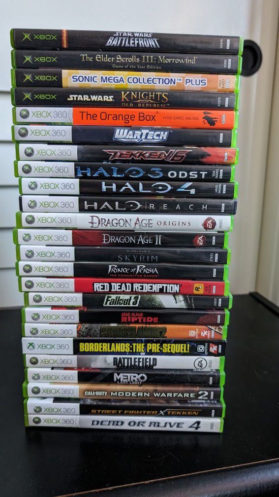 Huge Lot of Xbox and 360 Games! 