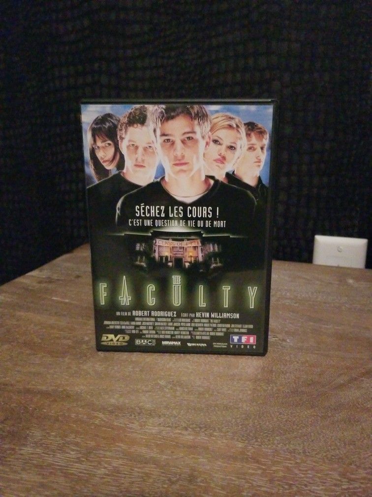 Region 2 DVD The Faculty (French, English)