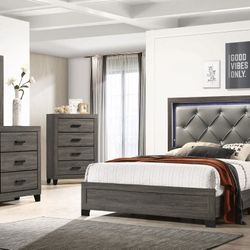 🛏️ STYLISH 5-PIECE BEDROOM SET – ONLY $39 TO START! 🛏️