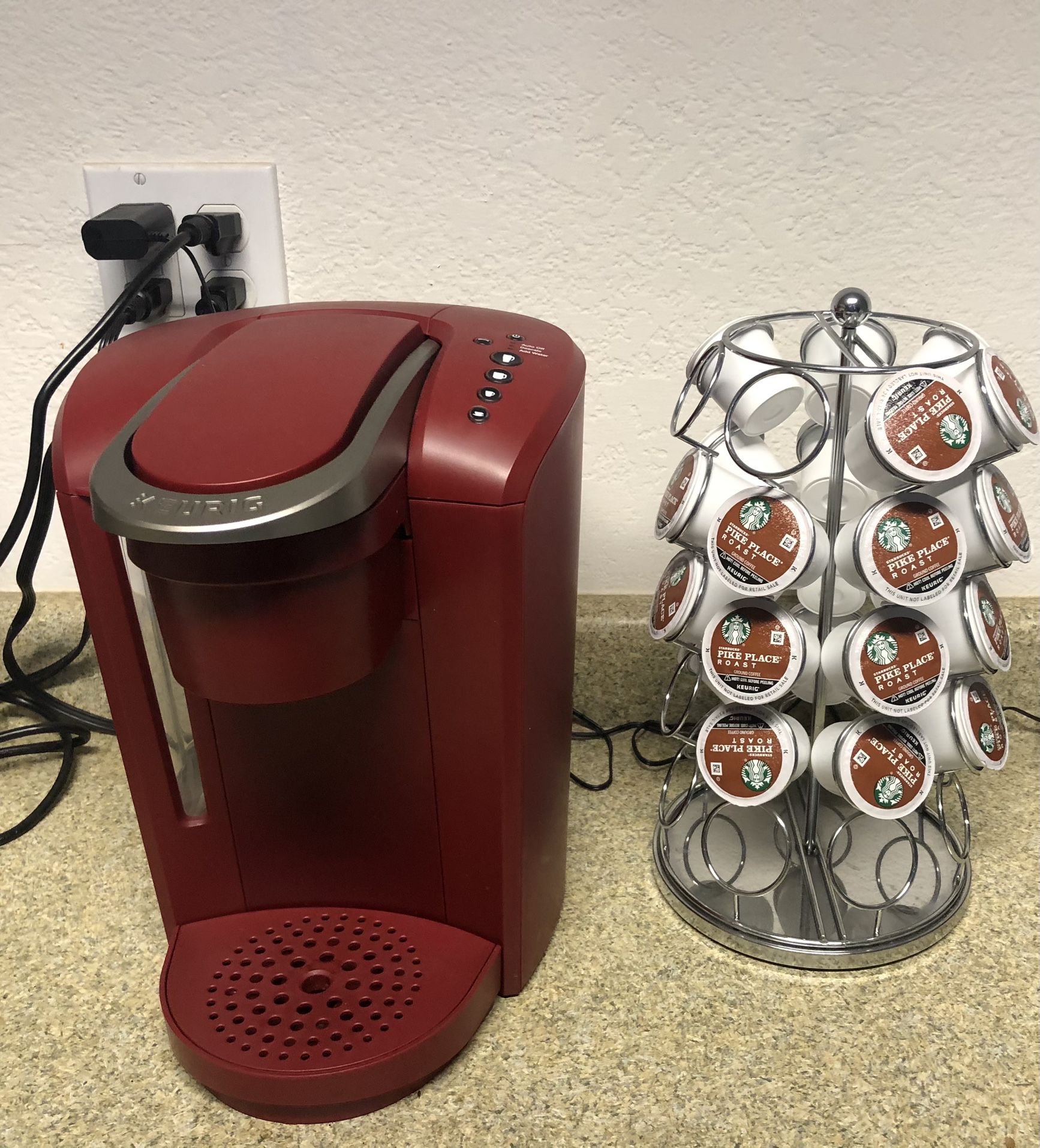 Keurig K-select coffee machine with K-cup holder 35 capacity